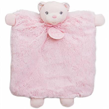Кукла на руку из серии Жемчуг - Мишка комфортер, розовый 